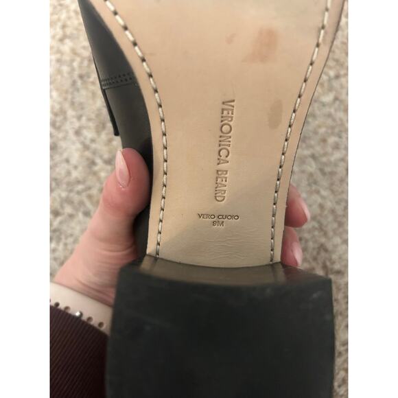 Veronica Beard Penny 70MM Leather Loafer Pumps - Picture 9 of 9
